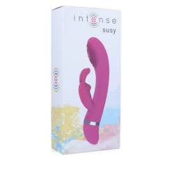 Intense susy vibrador oscilante silicon rabbit rosa - - 3