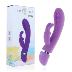 Intense susy vibrador oscilante silicon rabbit lila - - 2