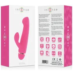 Intense - boral 20 speeds silicone rosa Intense - boral 20 speeds silicone rosa