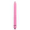 Vibrador fino Glossy Slim rosa intenso