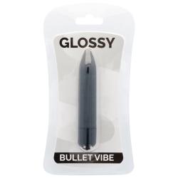 Glossy - thin vibrador negro Glossy - thin vibrador negro