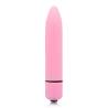 Glossy thin vibrador rosa intenso - 2