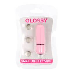 Glossy small bala vibradora rosa - - 3