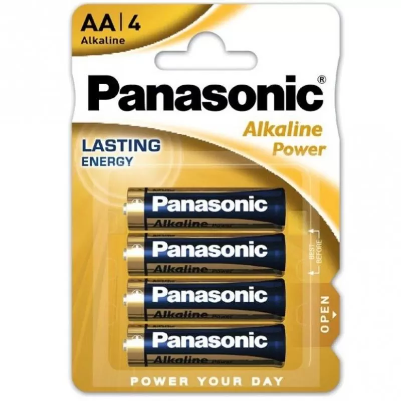 Panasonic bronze pila alcalina aa lr6 blister*4 Panasonic bronze pila alcalina aa lr6 blister*4