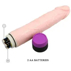 Baile - adour club vibrador realístico 21.5 cm