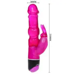 Baile - waves of pleasure fantasy vibrador con rabbit lila 23 cm Baile - waves of pleasure fantasy vibrador con rabbit lila 23 cm