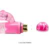 Baile vibrador multivelocidad con estimulador rosa - 6