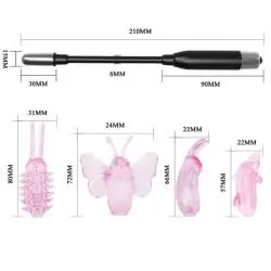 Baile - wizard magic wand estimulador con vibración
