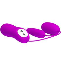 Pretty love irma huevo vibrador doble - - 3