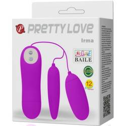 Pretty love irma huevo vibrador doble - - 6