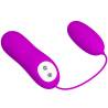 Huevo vibrador Pretty Love Eunice, vista en diagonal