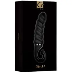 G-vibe - g-jack 2 - dildo vibrador negro