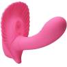 Pretty Love concha con mando, estimulador rosa de lado