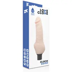 Loveclone - daven vibrador realístico self lubrication 23.8 cm -o- 3.8 cm Loveclone - daven vibrador realístico self lubrication 23.8 cm -o- 3.8 cm