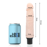 Medidas del vibrador Loveclone Finn de 21,2 cm