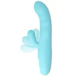 Mia - eiffel vibrador rotador azul turquesa