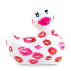 I rub my duckie 2.0 | pato vibrador romance (white & pink)