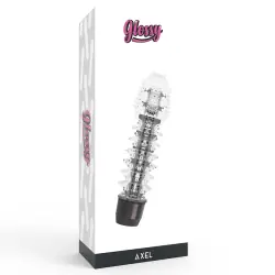 Glossy - axel vibrador negro