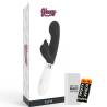 Caja del Glossy Elvis negro con sus pilas