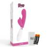 Caja del Glossy Elvis rosa con sus pilas