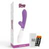 Caja del Glossy Jackson lila con sus pilas