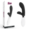 Vibrador rabbit Glossy Jackson negro con su caja