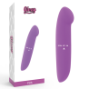 Vibrador Glossy Phil lila con su caja