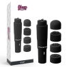 Masajeador Glossy Kurt negro con su caja