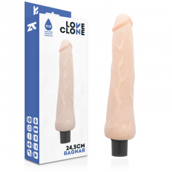 Loveclone ragnar self lubrication vibrador 24.5cm