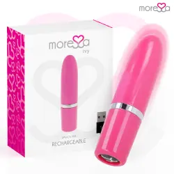Moressa - ivy masajeador simulador labial de viaje rosa