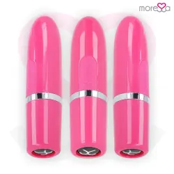Moressa - ivy masajeador simulador labial de viaje rosa
