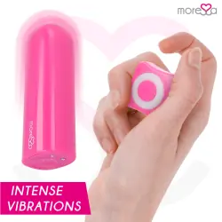 Moressa - nix potente vibrador multi juegos control remoto rosa