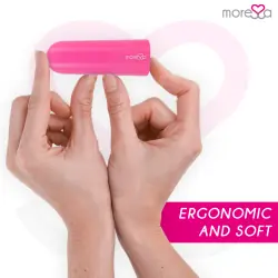 Moressa - nix potente vibrador multi juegos control remoto rosa