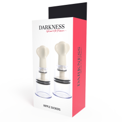 Darkness succionador pezones transparente 3.1 cm diametro - 4