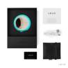 Contenido de LELO ORA 3 Aqua con cable USB, bolsa y manual