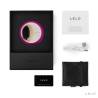 Contenido de LELO ORA 3 Deep Rose con cable USB, bolsa y manual