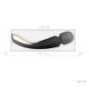 LELO Smart Wand 2 Large negro en vista lateral