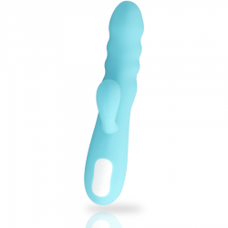 Mia eiffel vibrador rotador azul turquesa