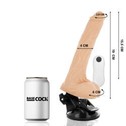 Basecock - vibrador realistico control remoto 19cm - - 13