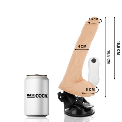 Basecock vibrador articulable control remoto 18.5cm - - 15