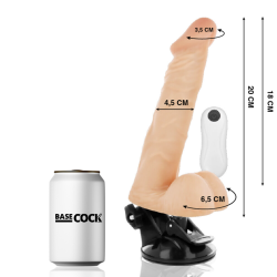 Basecock - vibrador articulable control remoto 20 cm - - 14