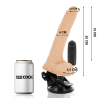 Basecock - vibrador realistico control remoto con testiculos 20 cm - 13