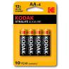 Kodak xtralife pila alcalina aa lr6 blister*4 - 1
