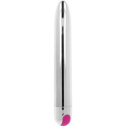 Vibrador Ohmama plateado recargable de pie