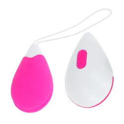 Ohmama - huevo vibrador 10 modos rosa y blanco Ohmama - huevo vibrador 10 modos rosa y blanco