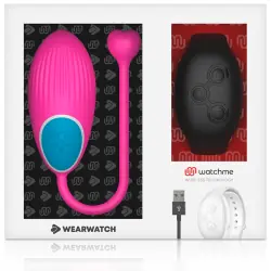Wearwatch - huevo control remoto technology watchme fucsia / azabache Wearwatch - huevo control remoto technology watchme fucsia / azabache