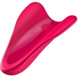 Satisfyer high fly vibrador dedal fuchsia - - 2