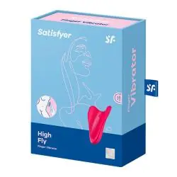 Satisfyer - high fly vibrador dedal fuchsia
