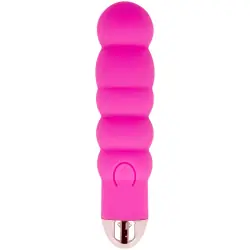 Dolce vita - vibrador recargable six rosa 7 velocidades