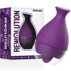 Rewolution - rewolingo vibrador con lengua
